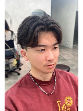 ジーニー 千葉(GENiE) ニュアンスパーマ/カルマパーマ/MEN’S HAIR/千葉【朝生菜楓】