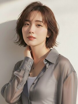 ヘアーメイク ライズ 西田辺店(Hair make rise;) 大人可愛い20代30代40代小顔ボブ切りっぱなし