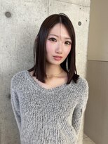 スウィープ 平尾(sweep)&nbsp;髪質改善カラー♪ラベンダーブラウン☆