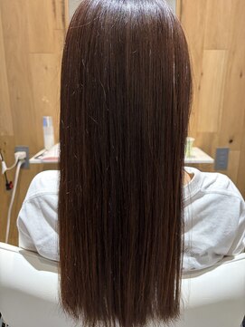 ベルベットヘア 千早店(Velvet hair) プレミアム髪質改善カラー×ココアブラウン