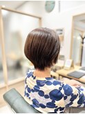 【Ate森田】美シルエットグラデーションボブ。