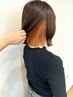 【アクセントをプラス！】カット+カラー+インナーカラー ￥17380