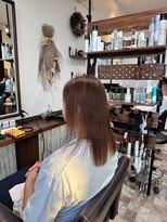 ゴデーレ(GODERE) ナチュラルストレート髪質改善セミロング透け感美シルエット