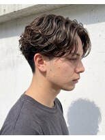 リボーン ビューティー リゾート 松戸店(re-born Beauty Resort) リバースセンターパートニュアンスパーマダウンバング