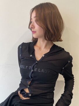 ルアナ バイ ジルブラン(LUANA by JIL BLAN) ハイライトバレイヤージュダブルカラーケアブリーチ20代30代