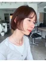 クラン バイ ヘッドライト 青葉台店(clan by HEADLIGHT) 似合わせ顔まわりカット 大人ボブ