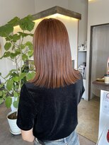ソア(soa.) ダブルカラーでオレンジ