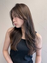 カフネ(cafne)&nbsp;アッシュベージュ/毛流れレイヤー/顔まわり