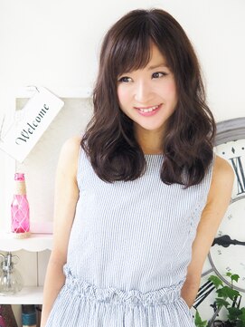 ジュレベール(JurerBelle) 【ジュレベール 杉下】 モテグレージュ愛されセミディ