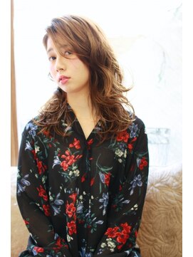 トヌコア ルア 下北沢店(TONUKOA RUA) 『TonukoaRua』大人かわいい横揺れウェーブなミディ☆