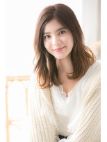 ロダット 横浜(LODAT by little) クセ毛風ニュアンスミディ【LODAT横浜】 【平沼橋】