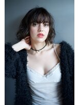 ラべリー 池袋(LOVELEY)&nbsp;切りっぱなしボブ  ヘアカラー　【池袋】