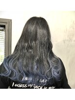 モノ アンド イニ(Mono & inni) 【奈良/inni hair】inni gradation color very light blue