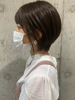 ゼストプラス(ZEST plus)&nbsp;コンパクト前下がりショートボブ