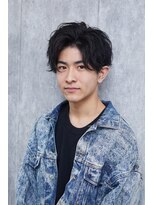 メンズサロンドットリアン(dot. lien)&nbsp;【men’s salon dot. Tokyo】ゆるウェーブアップバング