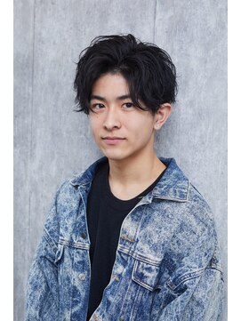 メンズサロンドットリアン(dot. lien) 【men’s salon dot. Tokyo】ゆるウェーブアップバング