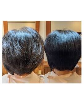 ヘアー ラ ピエス(hair la piece) ツヤショート