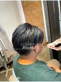☆メンズカラー blue black☆