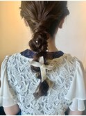 【novem】大人あみおろしヘアセット3   20代/30代/40代/50代