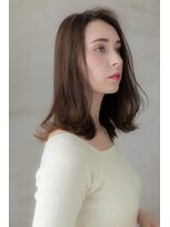 モッズヘア 上尾西口店(mod's hair)&nbsp;アースカラーくせ毛風ウェーブ巻きくびれヘアY上尾30代40代50代