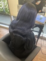 リコバイアフロート(riko by afloat)&nbsp;ブルーブラック/アッシュブラック/韓国風ヘア/ヨシンモリ