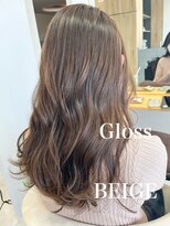 クレア 岡崎南店(CREA)&nbsp;グロスカラー×ベージュ