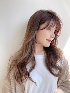 グローブス オモハラ(THE GLOBES OMOHARA) 大人かわいいシースルー前髪×ウェーブ