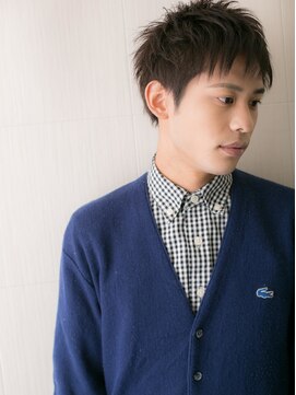 モッズヘアメン 名護大東店(mod's hair men) 爽やかに!透明感ナチュラルショートレイヤーc名護大東
