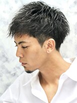 ベーア メロー(Bar mellow)&nbsp;刈り上げツーブロ束感ショートダウンバング