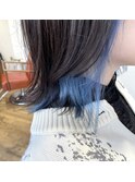アイスブルー*フレーミングカラー