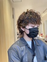 ブクレット(Bouclettes)&nbsp;心斎橋　ミディアムレイヤー　パーマ