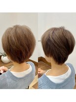 デュアル(dual)&nbsp;60代／悩み解決☆ショートヘア　静岡市／葵区