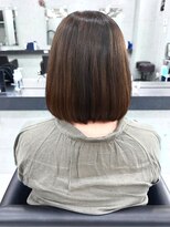 エンディアリング 東銀座(Endearing)&nbsp;斜めバング/グレージュカラー/デザインカラー/眉毛/銀座/東銀座