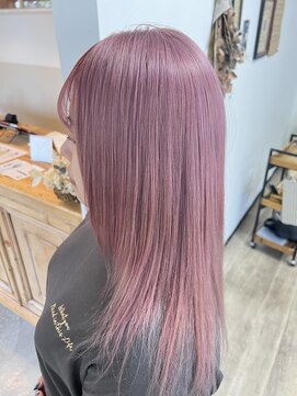 ヘアーデザインサロン スワッグ(Hair design salon SWAG) pail pink