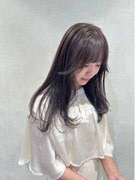 パーク(PAAQ) 【paaq kana 】ラベンダーベージュ×レイヤーカット