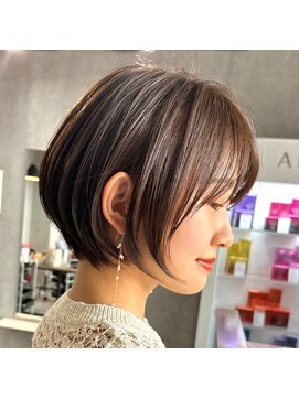 プルーヴ 秋葉原(prove) 30代40代大人女性/前髪ありショートボブ/ショートヘア/髪質改善