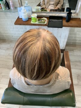 レーヴ ヘアー シエル(Reve hair ciel) 白髪染め脱出!白髪ぼかし