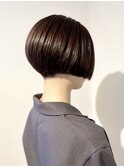 ショートヘア◎ラインカラー♪
