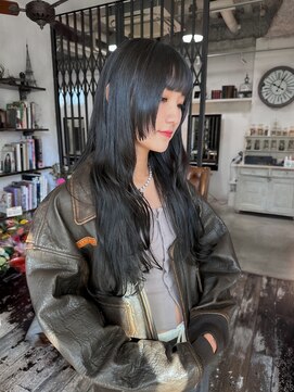 トレンチ(TRENCH) 《TRENCH おつじ》レイヤーカット ダークグレー