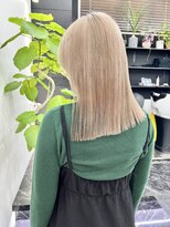 チュダック(ChuDuck)&nbsp;韓国風《ミルクティー》ハイトーン/ケアブリーチ/ダブルカラー