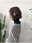 大人可愛いボブ