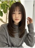 ハイライトカラーグレージュベージュケアブリーチダブルカラー