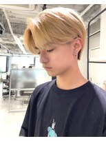 キートス(Kiitos)&nbsp;センターパート梅田メンズカット大人センターパート