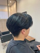 ニーラ バイ ニライカナイ 八幡宿店(Neela By Nirai Kanai)&nbsp;メンズ/センターパート/ダークアッシュ/韓国マッシュ/ブリーチ