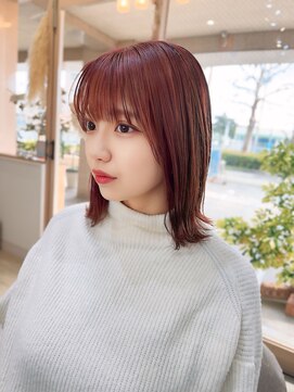 アミュー(amiu) ピンクパープルカラー