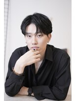 ブレイズ コクラ(BLAZE KOKURA)&nbsp;大人メンズのサラッとセンターパート【北九州メンズ美容室】