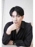 大人メンズのサラッとセンターパート【北九州メンズ美容室】