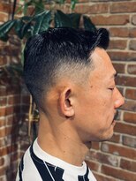 ヒロギンザ 仙台本店(HIRO GINZA)&nbsp;仙台 スキンフェード バーバー アップバング メンズショート