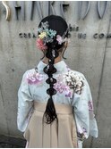 【オシャドロ/京田辺/新田辺】【卒業式】タイトポニー