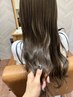 髪質改善メニュー☆髪質トリートメント+リノケアカラー+カット￥26900→